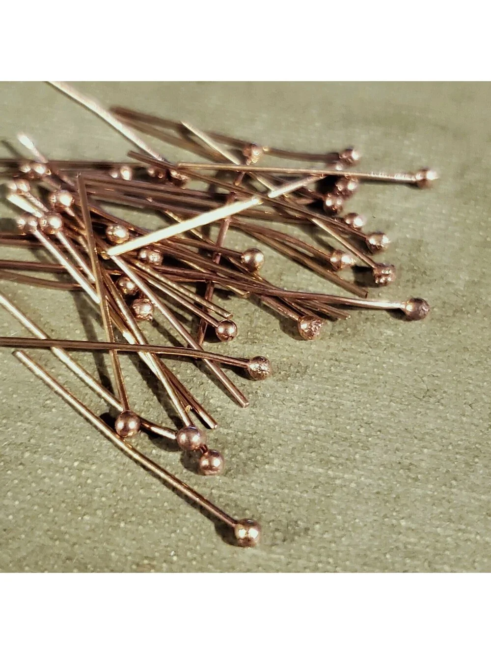 Solid Raw India Copper Handmade 0.75